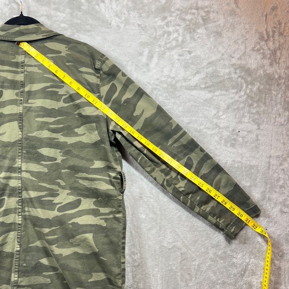 Lucky Brand Jacket Women's S Camo Button Field Utility Military Army Grunge‎ - Picture 6 of 13